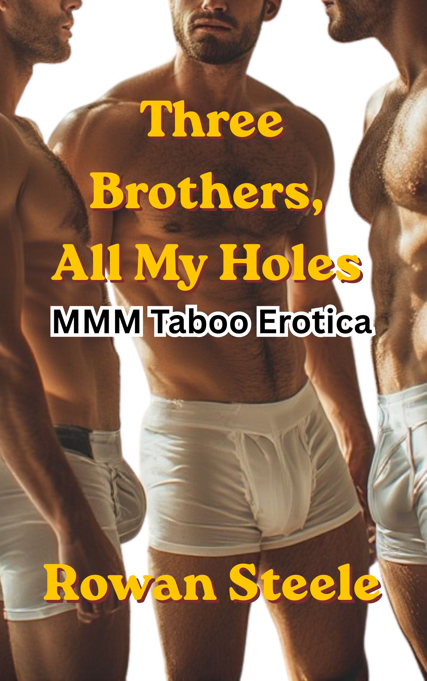 Three Brother's All My Holes: MMM Taboo Erotica